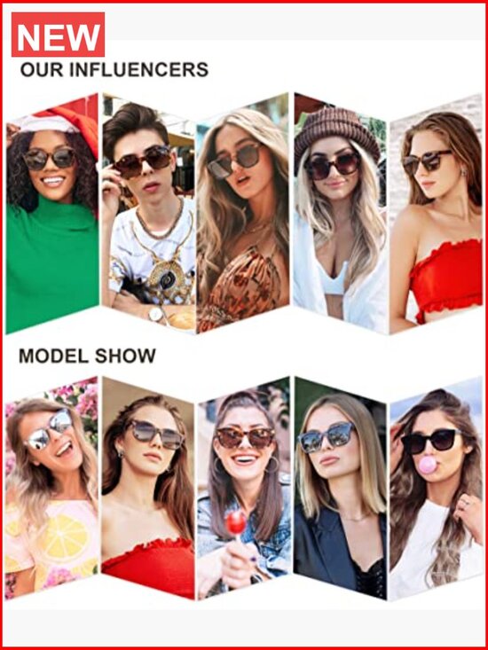 Classic Square Polarized Sunglasses UV400 main image 7